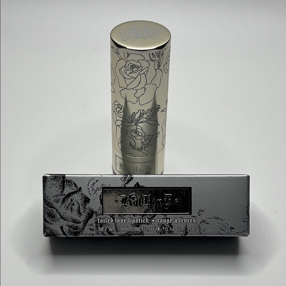 Kat Von D Foiled Love Lipstick Color “FTW” NIB - Picture 3 of 12